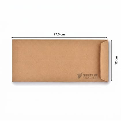 11 x 5 Inch Brown Kraft Envelope 85 GSM - Classic Brown Kraft Letter Envelope, box of 250pcs