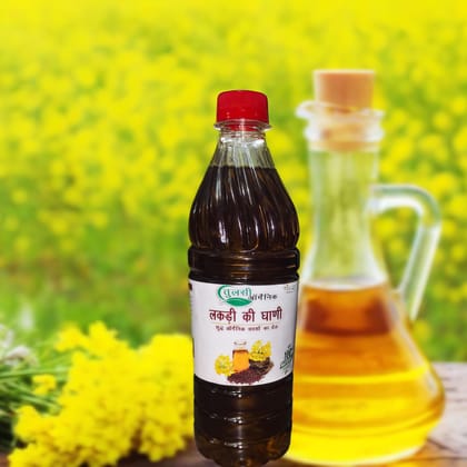Tulsi Organic Pure Mustard Oil (Cold Pressed) - 1 Litre