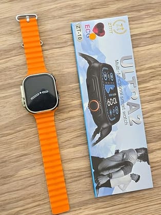 T-10 Smart Watch Bluetooth Calling Smart Watch for Men & Women | HD Touch Display | Heart Rate Monitor | Fitness Tracker | Sports Modes