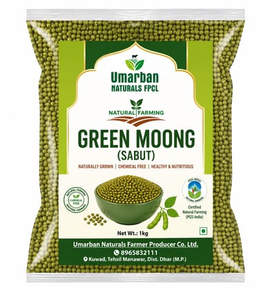 Umarban Naturals Green Moong (Sabut)