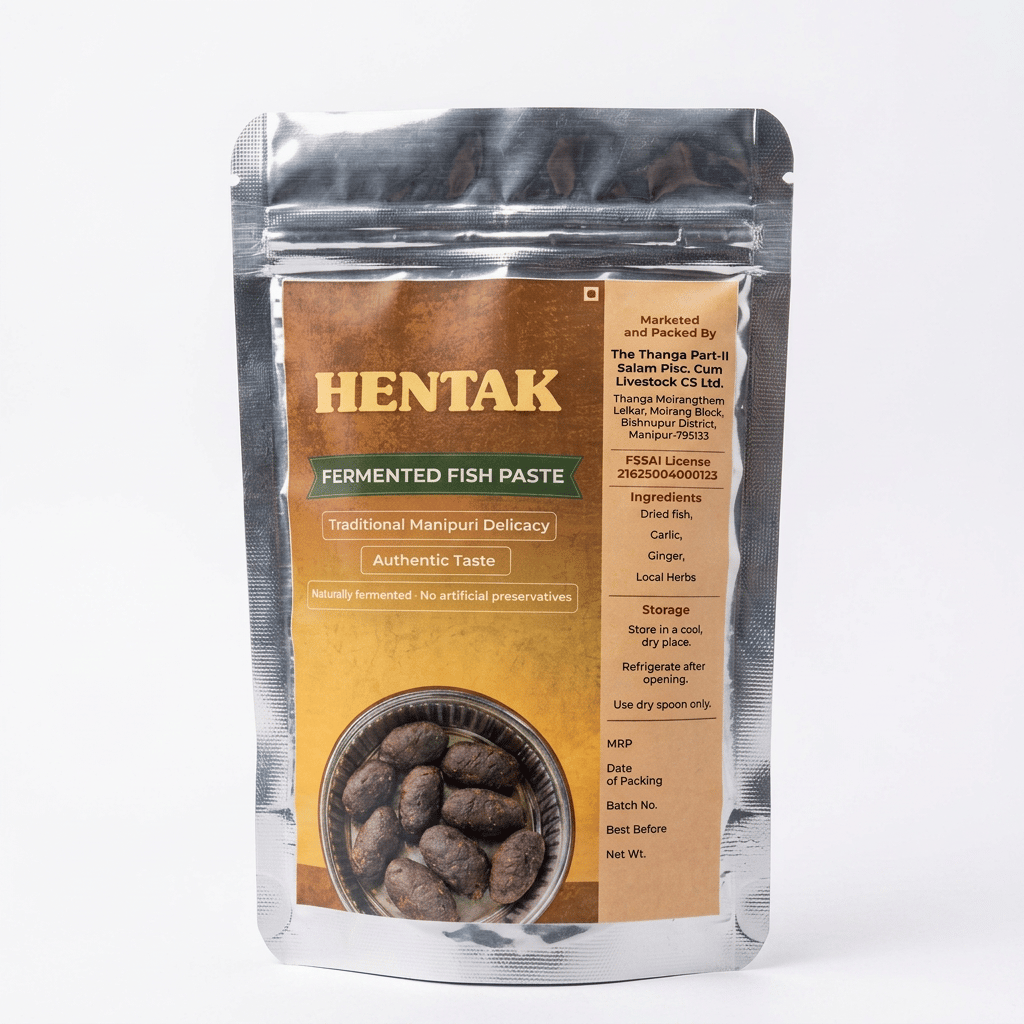 Hentak Fermented Fish Paste - Traditional Manipuri Delicacy