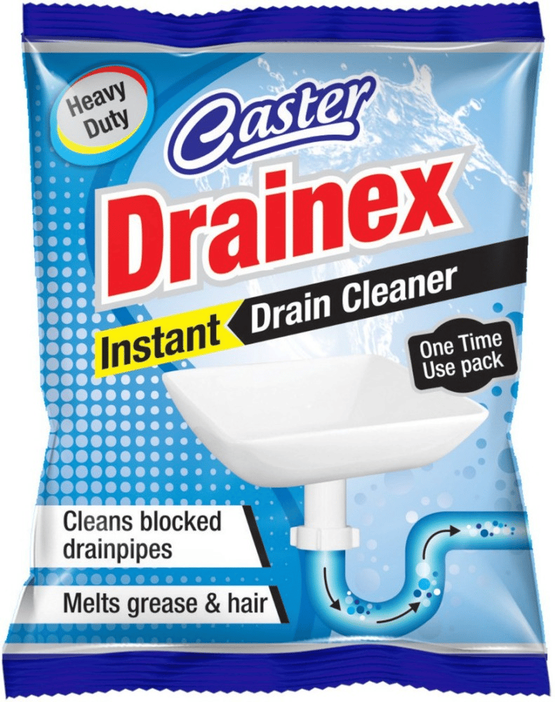 Drain Cleaner Powder for Pipes, Sinks & Septic Tanks | Removes Blockages | 50g × 2 Pack