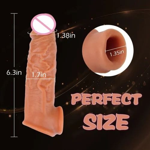 INFINITY LOVE dragon condom 6 inch big size silicone washable mats Textured for Men Skin Color