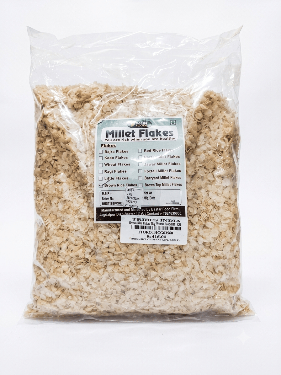 TRIBES INDIA Brown Rice Flakes 1Kg