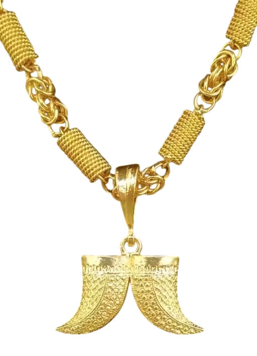 Men’s gold-tone necklace
