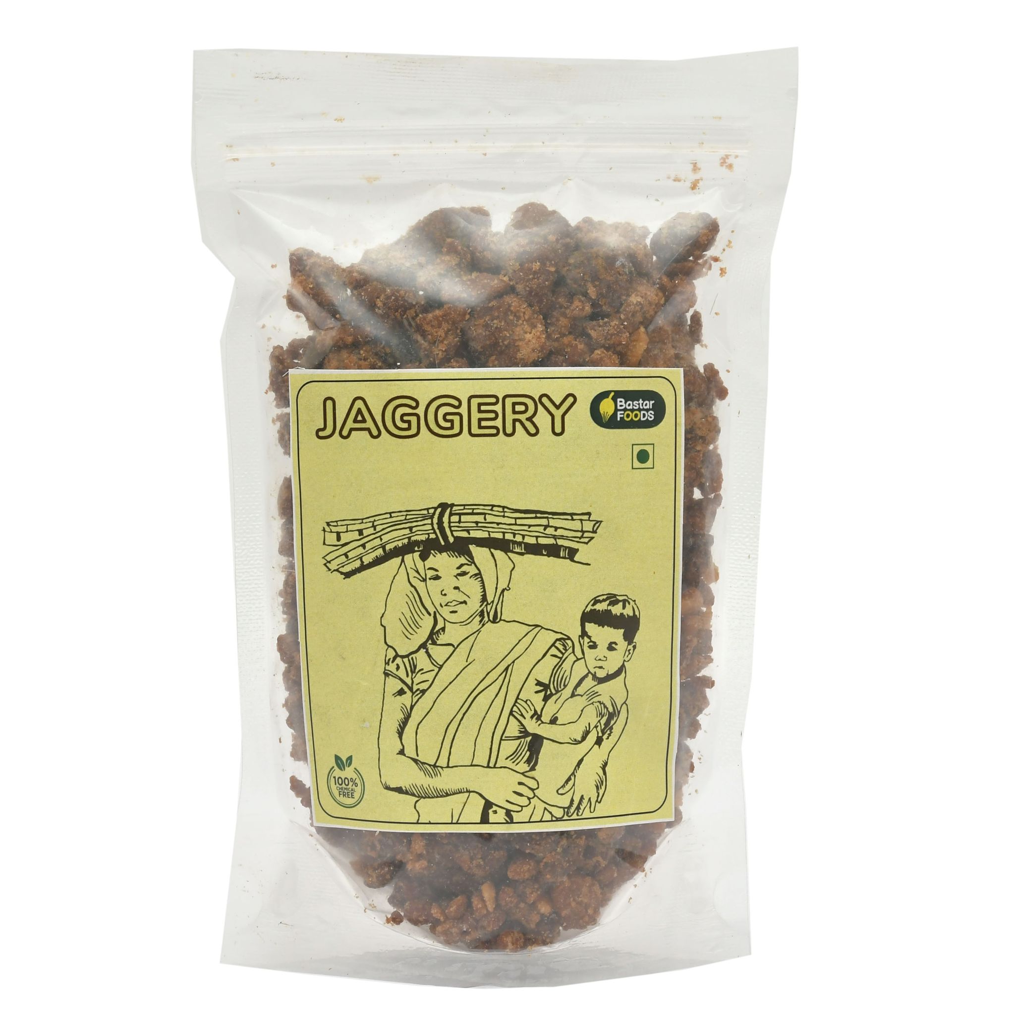TRIBES INDIA  Plain Jaggery 250 Gms 