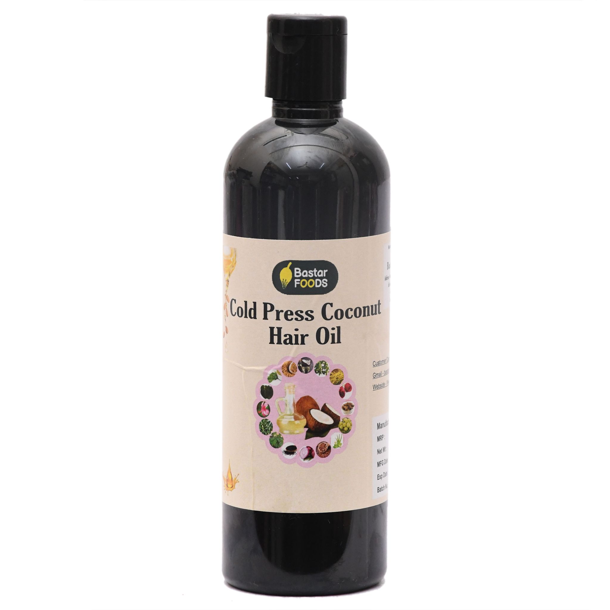 TRIBES INDIA  Cold Press Coconut Hair Oil 500 Grams 