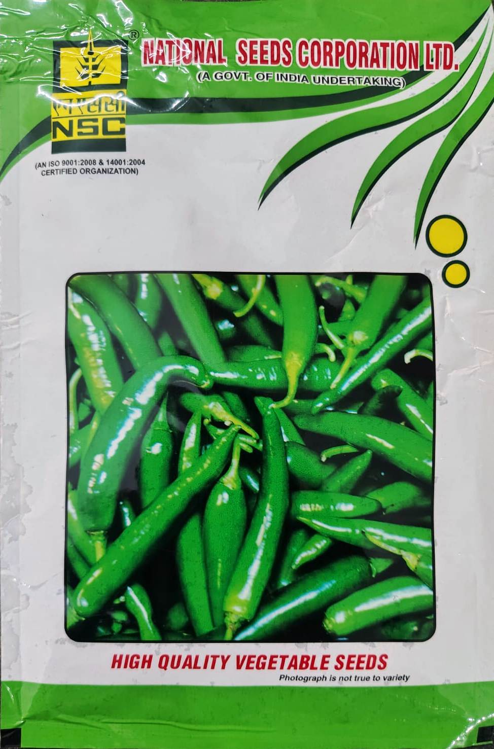 Nsc Chilli Kashi Anmol T/L 25 GM Seed