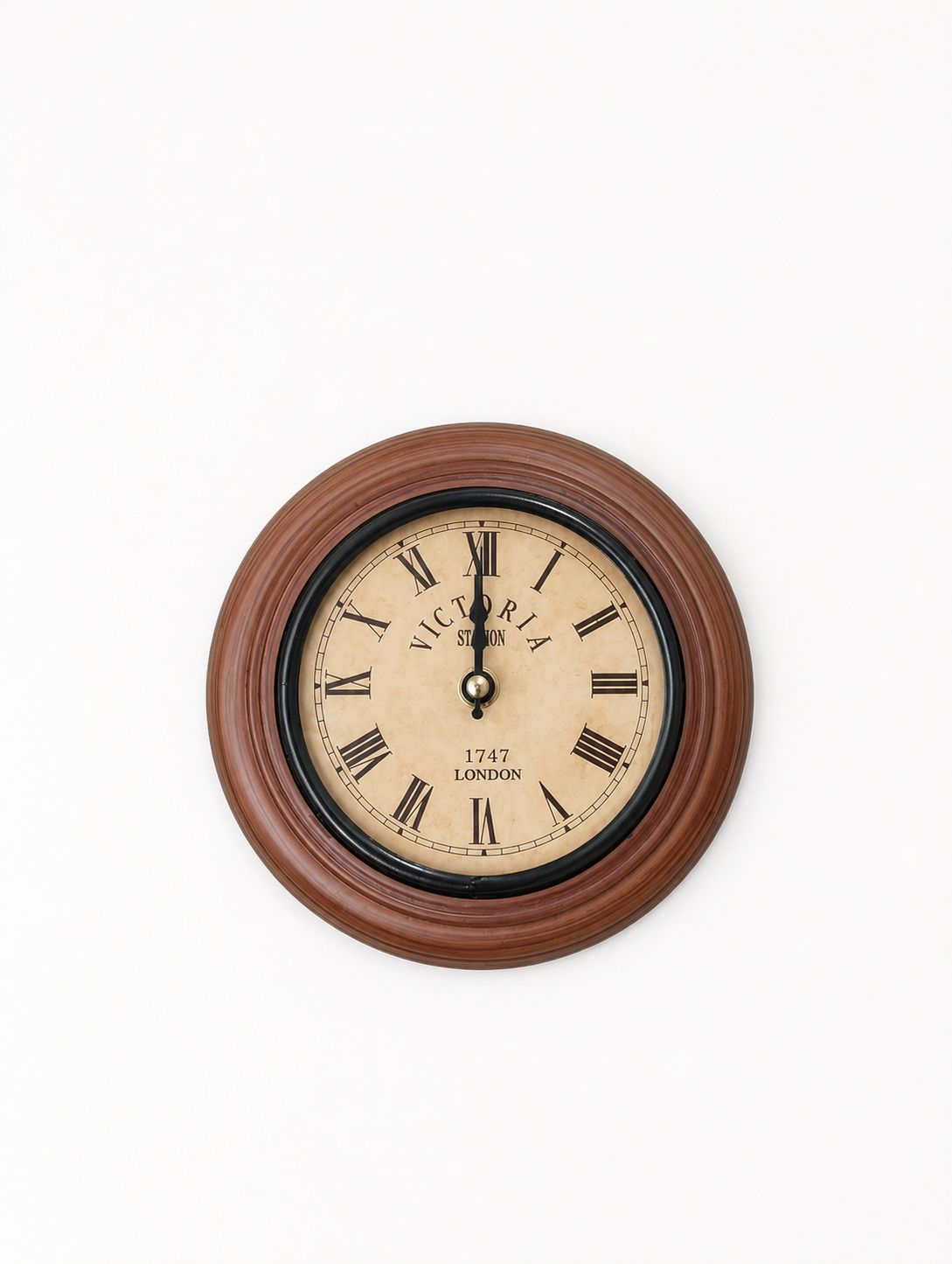 6 Inch Decorative Wall Clock | Stylish Round Table & Wall Clock for Home, Office, Bedroom & Living Room