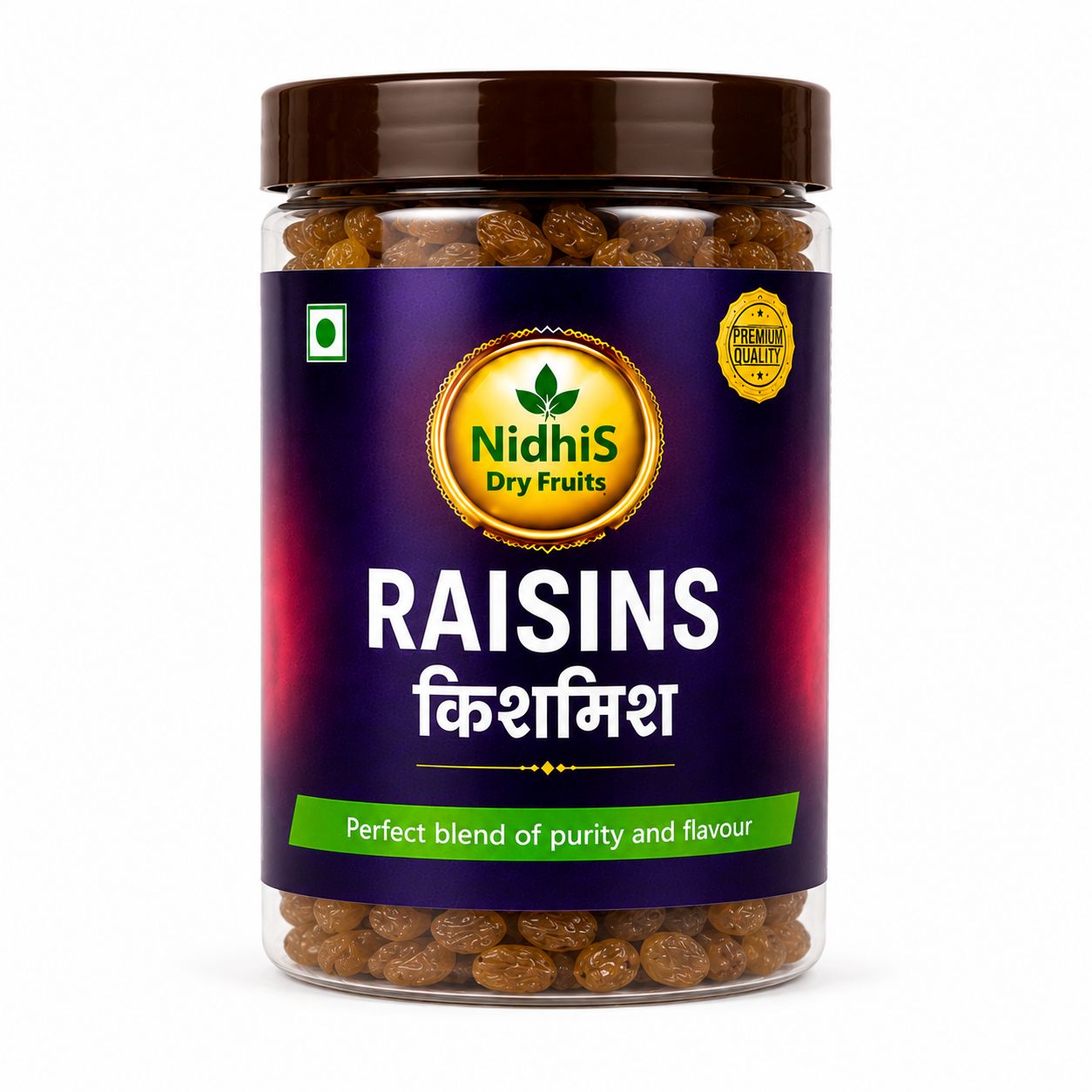 Nidhi'S Dry Fruits Regular Raisins (Kishmish)