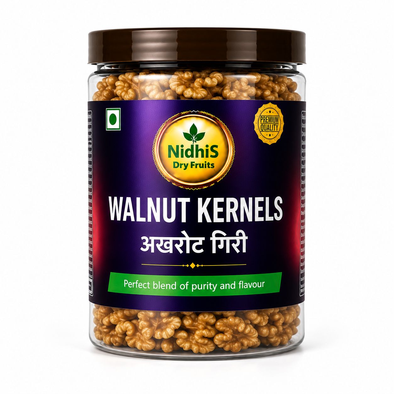 NidhiS Dry Fruits Walnut Kernels (Akhrot Giri)