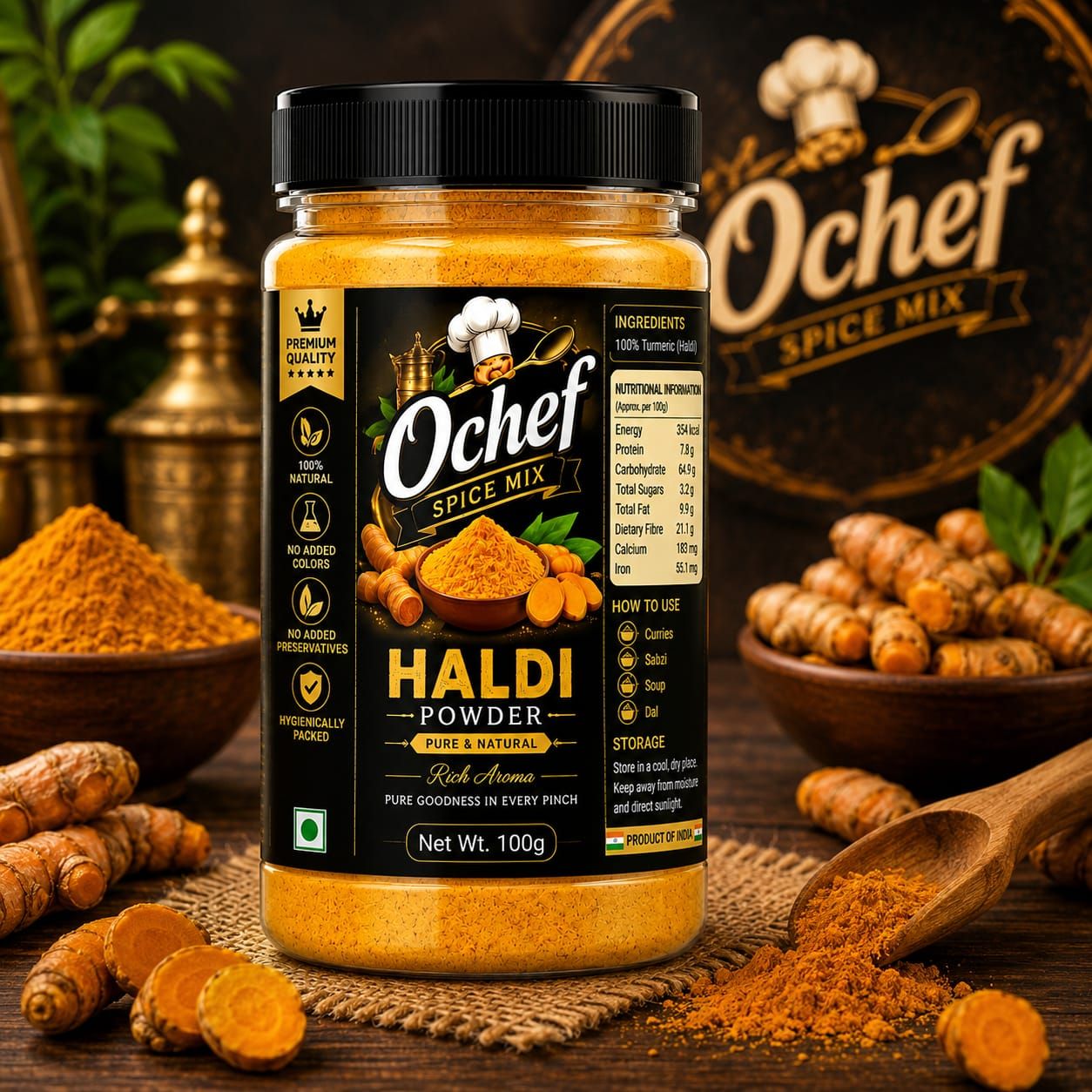 Ochef Turmeric Powder 
