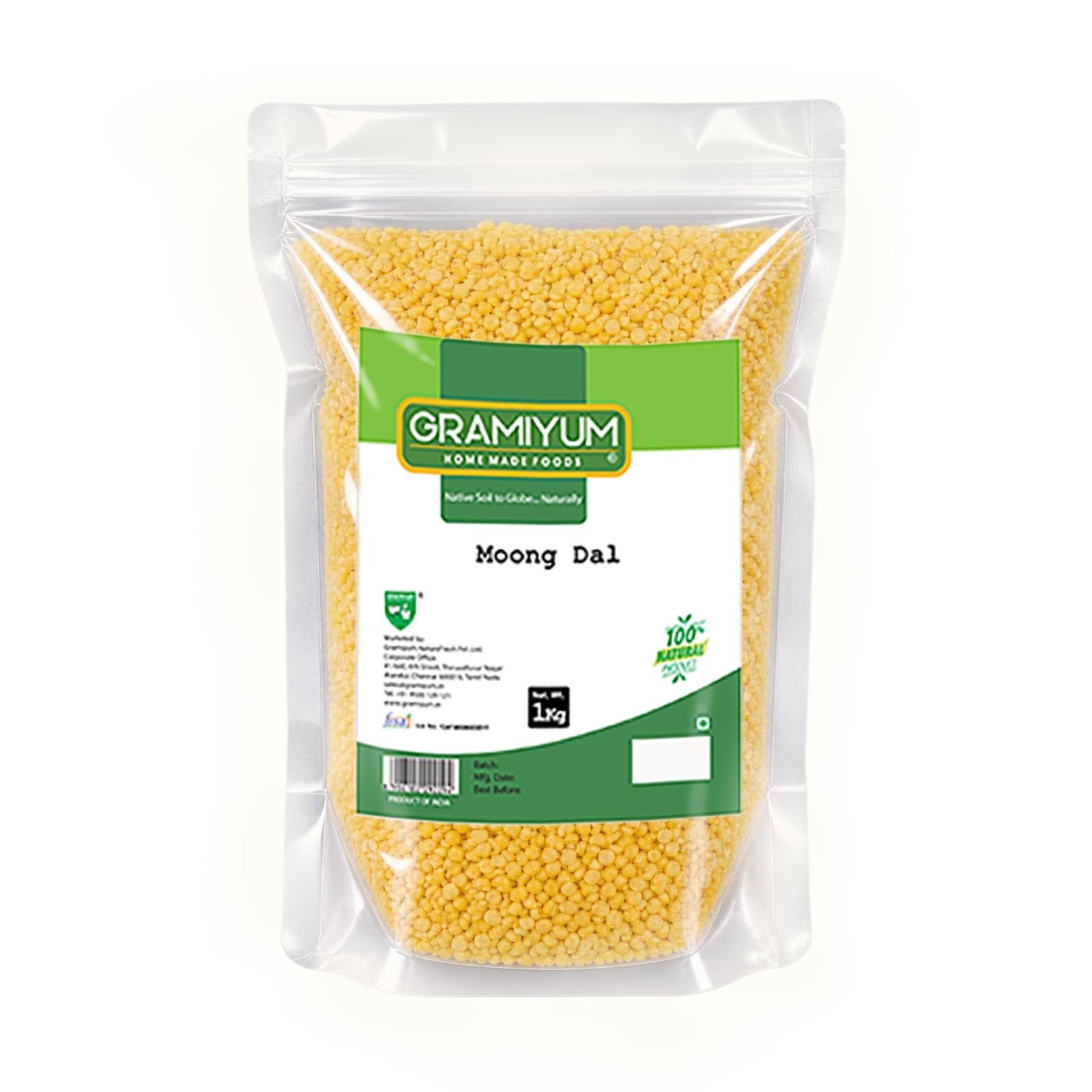 Paasi Paruppu - Moong Dal - 1 Kg