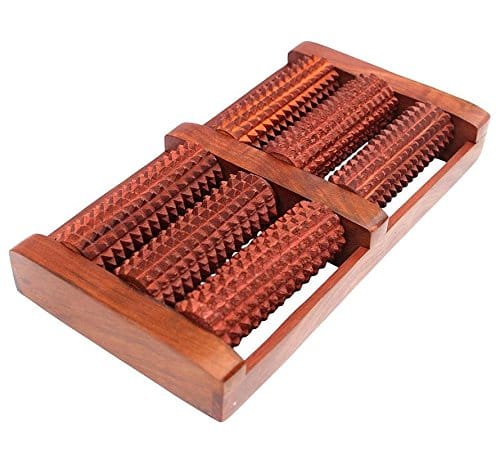 Wooden 6 Roller Acupressure  Massager Stress Reliever
