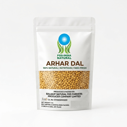 PGS-INDIA NATURAL Arhar Dal - 100% Natural, Nutritious & Farm-Fresh