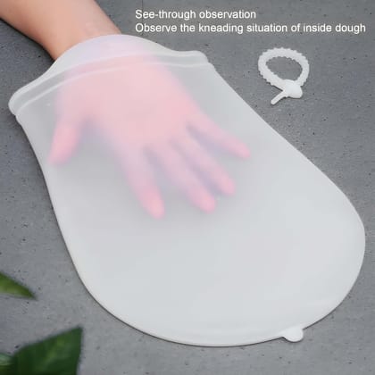 Heavy Quality Silicone Dough Kneading Bag Large | Reusable Dough Mixer & Kneader Bag for Roti, Bread, Pizza, Pastry & Tortilla | Flour Mixing & Dough Storage Bag | Multi functional Kitchen Tool (Original)