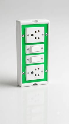 Extension Switch Board with 2 Sockets and 2 Switches (10Ft Cable ) Heavy Duty Wall-Mount Switch Plate for Home, Office Extension Switch Board with 2 Sockets and 2 Switches (10Ft Cable ) Heavy Duty Wall-Mount Switch Plate for Home, Office