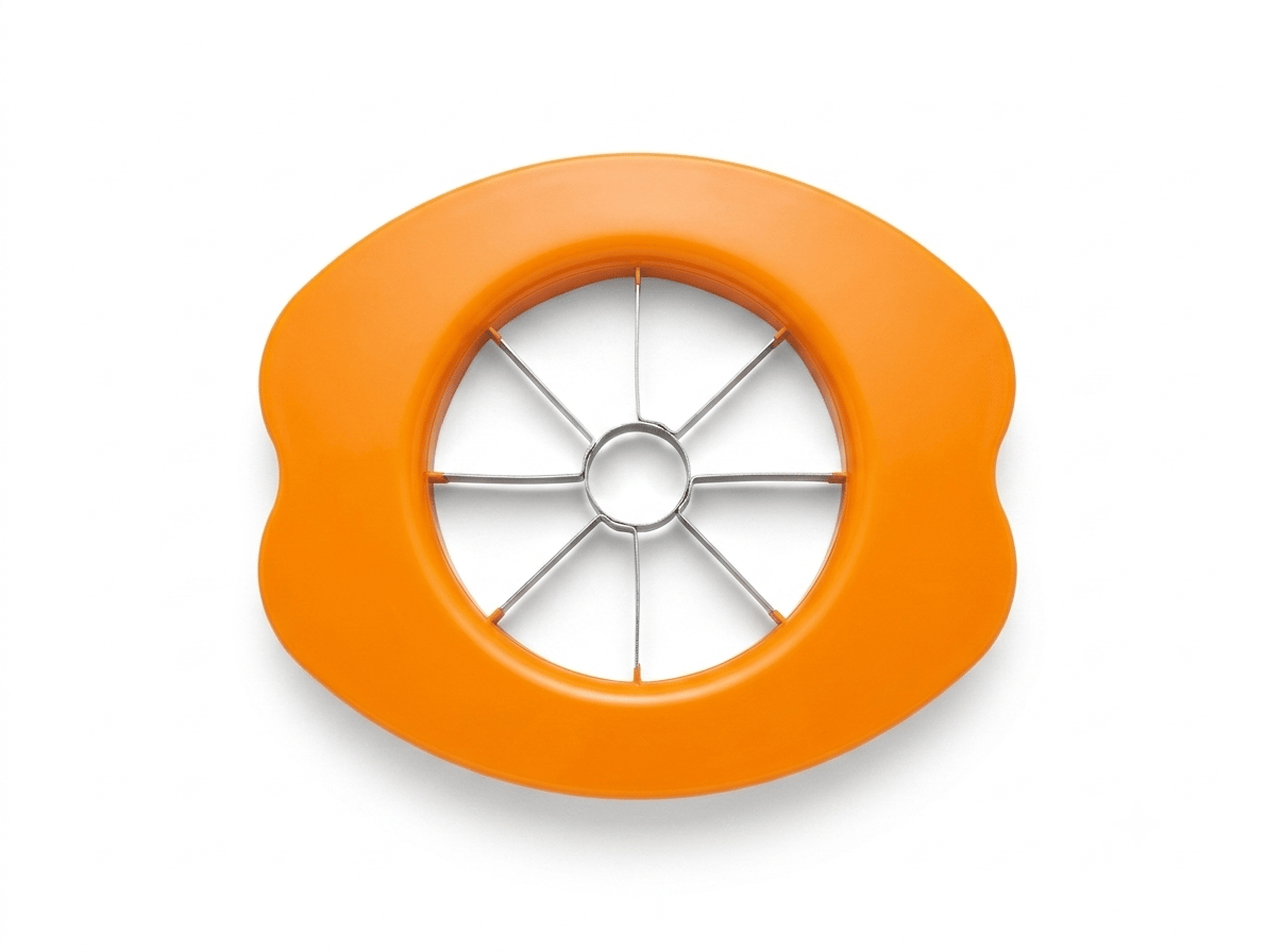 Apple Slicer & Corer | 8 Blade Stainless Steel Fruit Cutter with Easy-Grip Handles