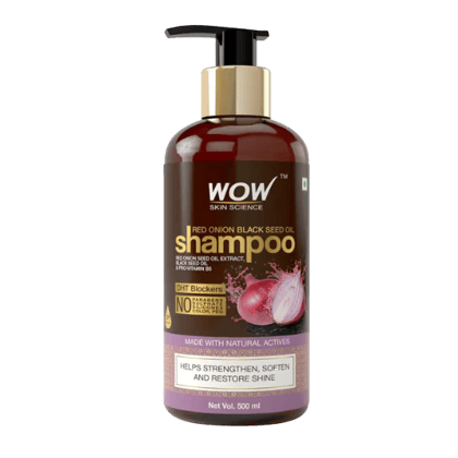 WOW - Red Onion Black Seed Oil Shampoo (500 Ml)
