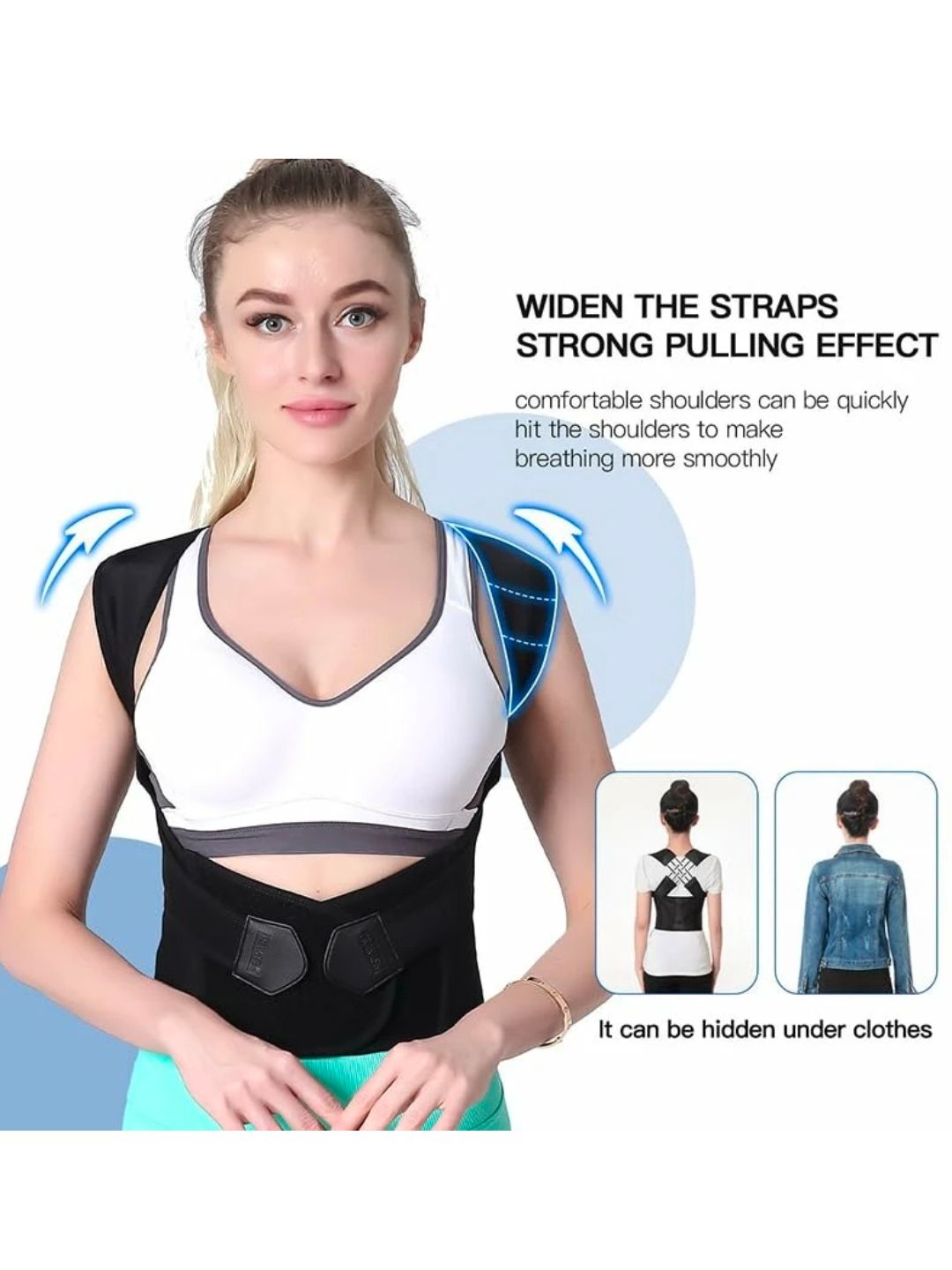 TENACT Intelligent Adjustable Posture Corrector & Back Brace