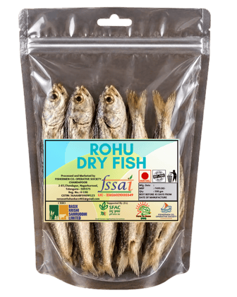 Rohu Dry Fish - 500g Pouch