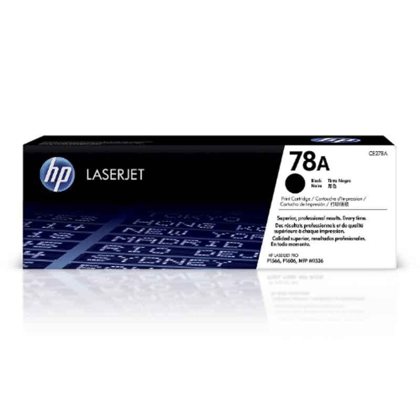 HP 78A Black Toner Cartridge CE278A for HP LaserJet Pro P1566 P1606dn M1536dnf HP 78A Black Toner Cartridge CE278A for HP LaserJet Pro P1566 P1606dn M1536dnf