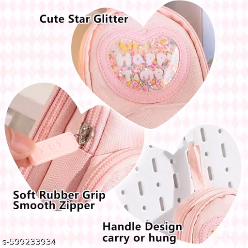 Premium Pencil Case 6 Layer with 3 Compartment Cute Aesthetic 