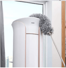 Feather Duster, Bendable Microfiber Long Handled with Extra Telescopic Extending Pole and Soft Silicone Cap, Washable Duster for Cleaning Roof, High Ceiling Fan, Blinds Feather Duster, Bendable Microfiber Long Handled with Extra Telescopic Extending Pole and Soft Silicone Cap, Washable Duster for Cleaning Roof, High Ceiling Fan, Blinds