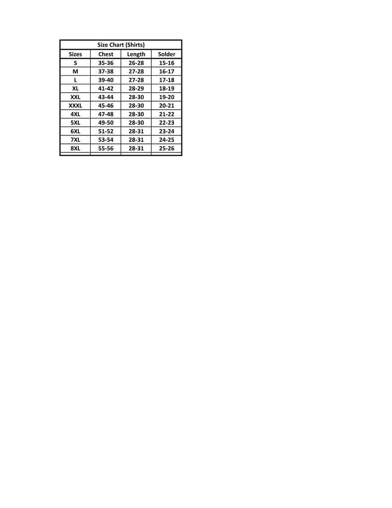 Size Guide
