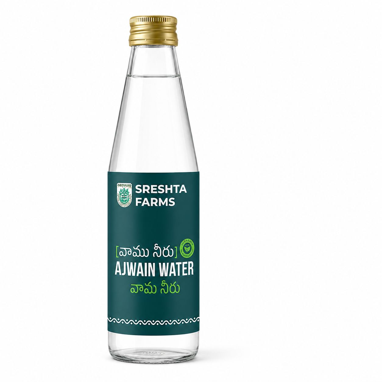 Sreshta Farms Ajwain Water 500ml | Carom Seed Water | Traditional Herbal Beverage