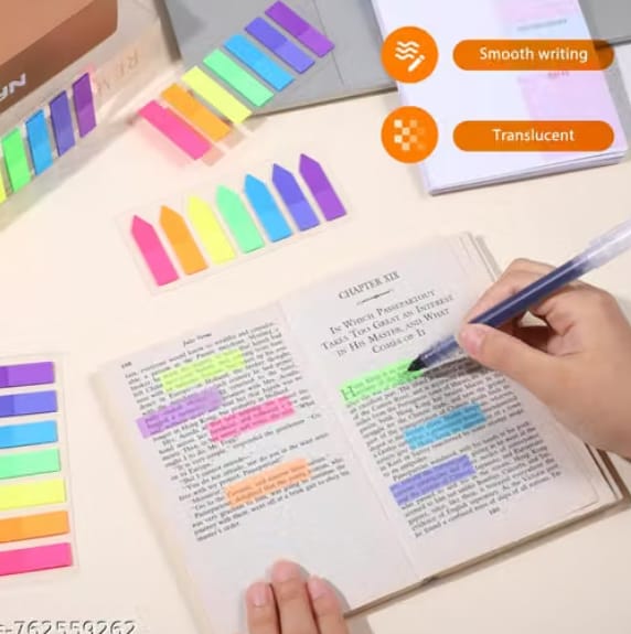 1400 Pcs Book Page Marker Sticky Tabs