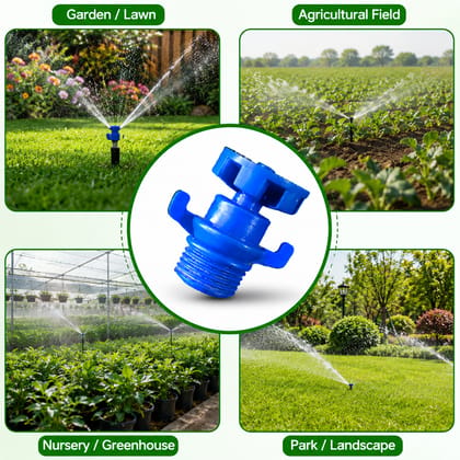 Rotating Garden Sprinkler Nozzle | Garden Sprinkler | Lawn Sprinkler Nozzle | Irrigation Sprinkler | Water Sprinkler Nozzle