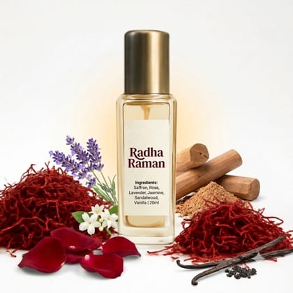 🌸 श्री राधा रमन | Radha Raman Perfume | Luxurious Devotional Essence of Divine Love 🌸