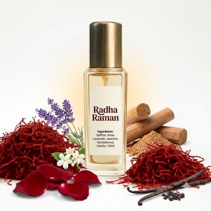 🌸 श्री राधा रमन | Radha Raman Perfume | Luxurious Devotional Essence of Divine Love 🌸