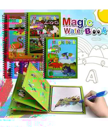 Water Magic Book, Magic Doodle Pen, Coloring Doodle Drawing Board Games for Kids, Educational Toy for Growing Kids