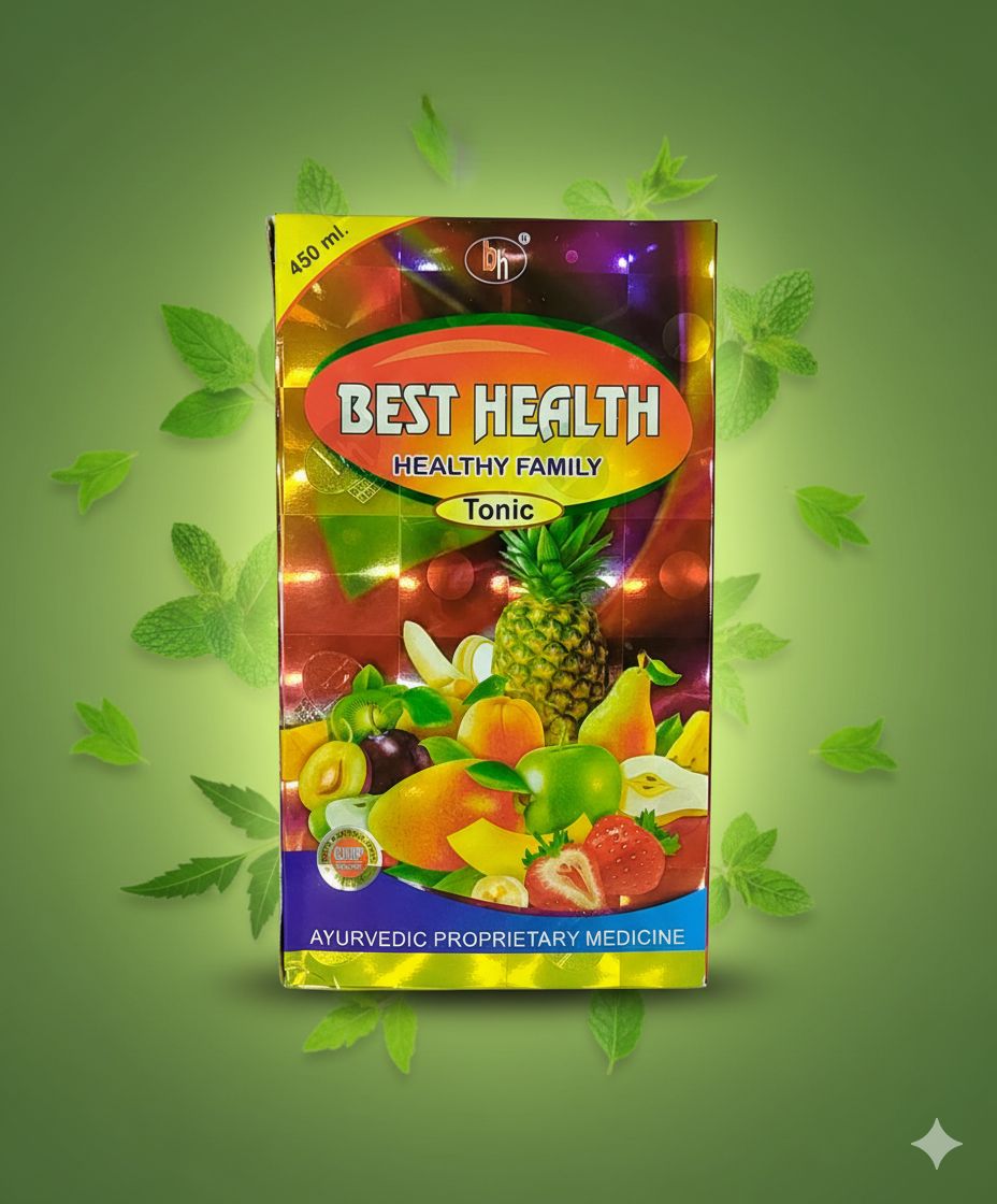 Best Health Syrup (Pack of 1) - Natural Herbal Ayurvedic Tonic for Vitality, Immunity & General Wellness