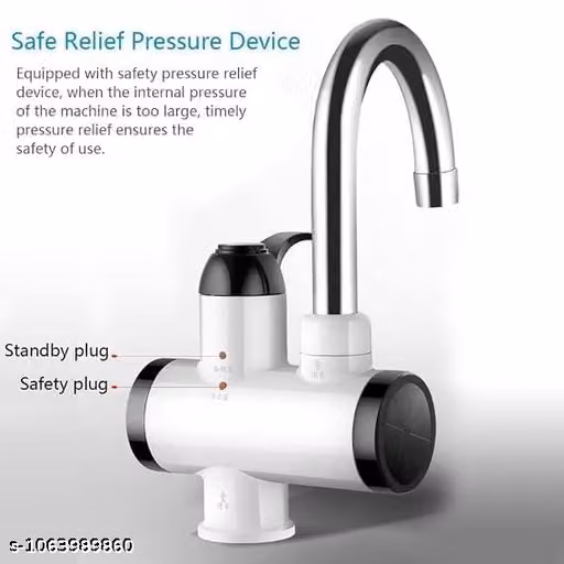Instant Electric Water Heater Faucet – Tankless Hot Water Tap with Adjustable Temperature Control 