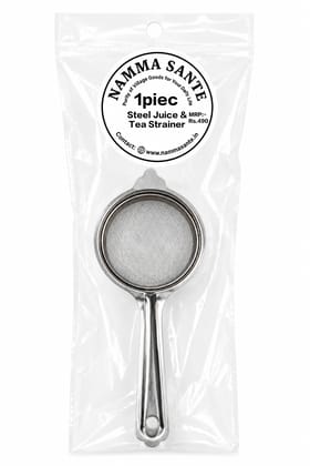 Steel Juice & Tea Strainer / Stainless Steel Strainer / Tea Strainer / Juice Strainer / Kitchen Channi Steel Juice & Tea Strainer / Stainless Steel Strainer / Tea Strainer / Juice Strainer / Kitchen Channi