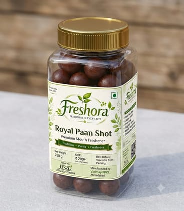 Freshora Mouth Freshner - Royal Paan Shots (200 Grams)
