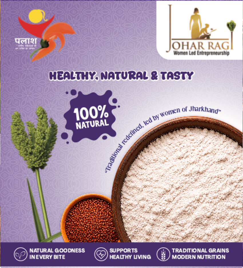 Johar Ragi 100% Natural Finger Millet Flour and Grains