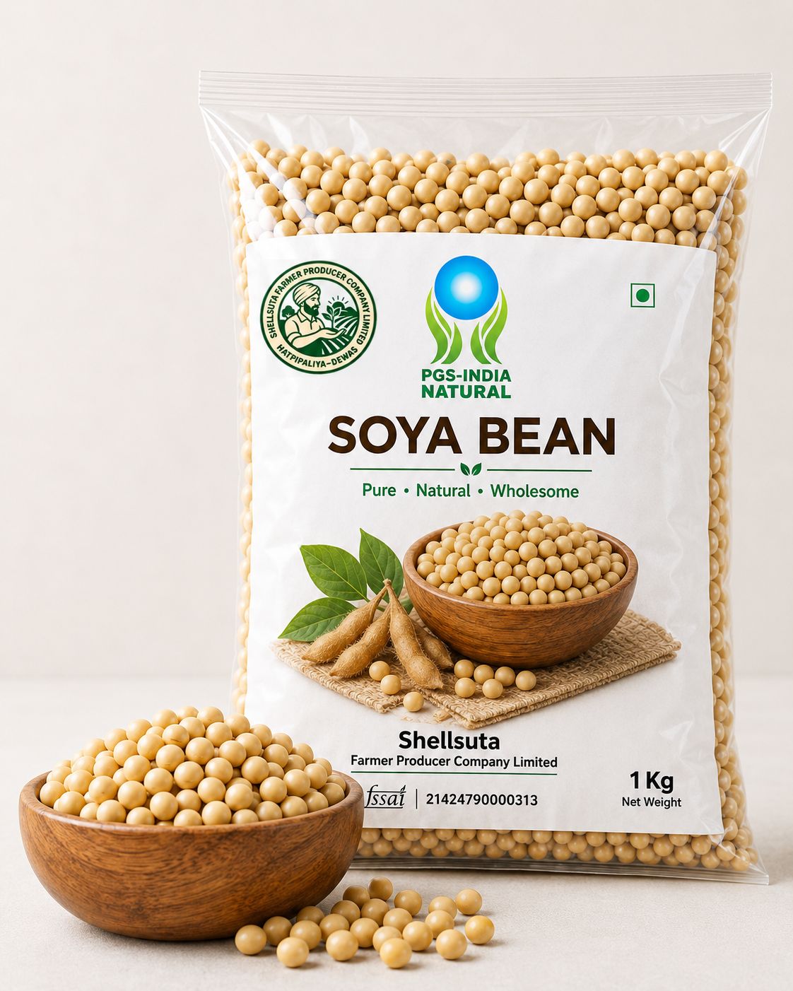  Soya Bean (Whole), 1 Kg