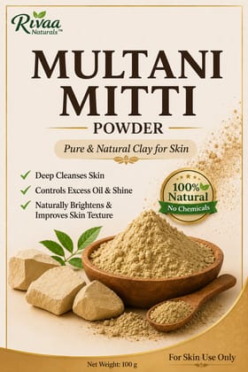 Rivaa Naturals Multani Mitti Powder