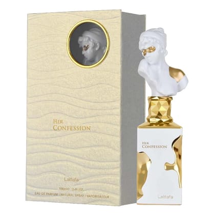 Lattafa Her Confession EDP 100ml for Women Luxury Floral Vanilla Woody Sweet Elegant Perfume Lattafa Her Confession EDP 100ml for Women Luxury Floral Vanilla Woody Sweet Elegant Perfume