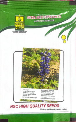 NSC Flower Seed Lupin TL 10gm Packaging