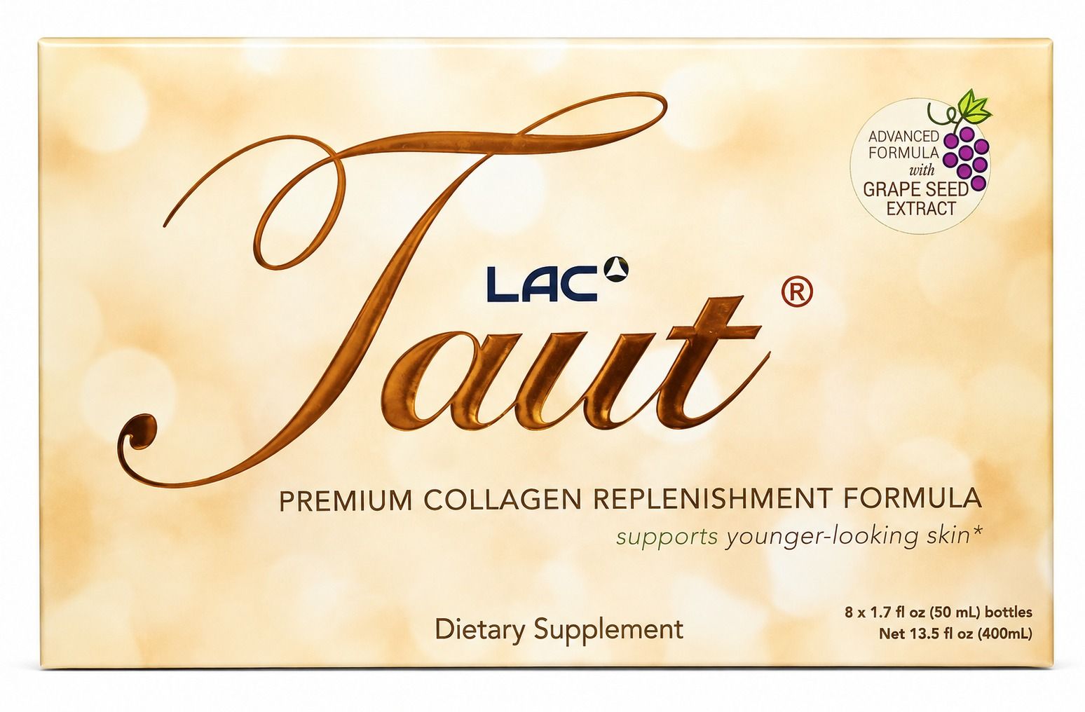 LAC TAUT COLLAGEN DRINK GRAPESEED 50mlx8