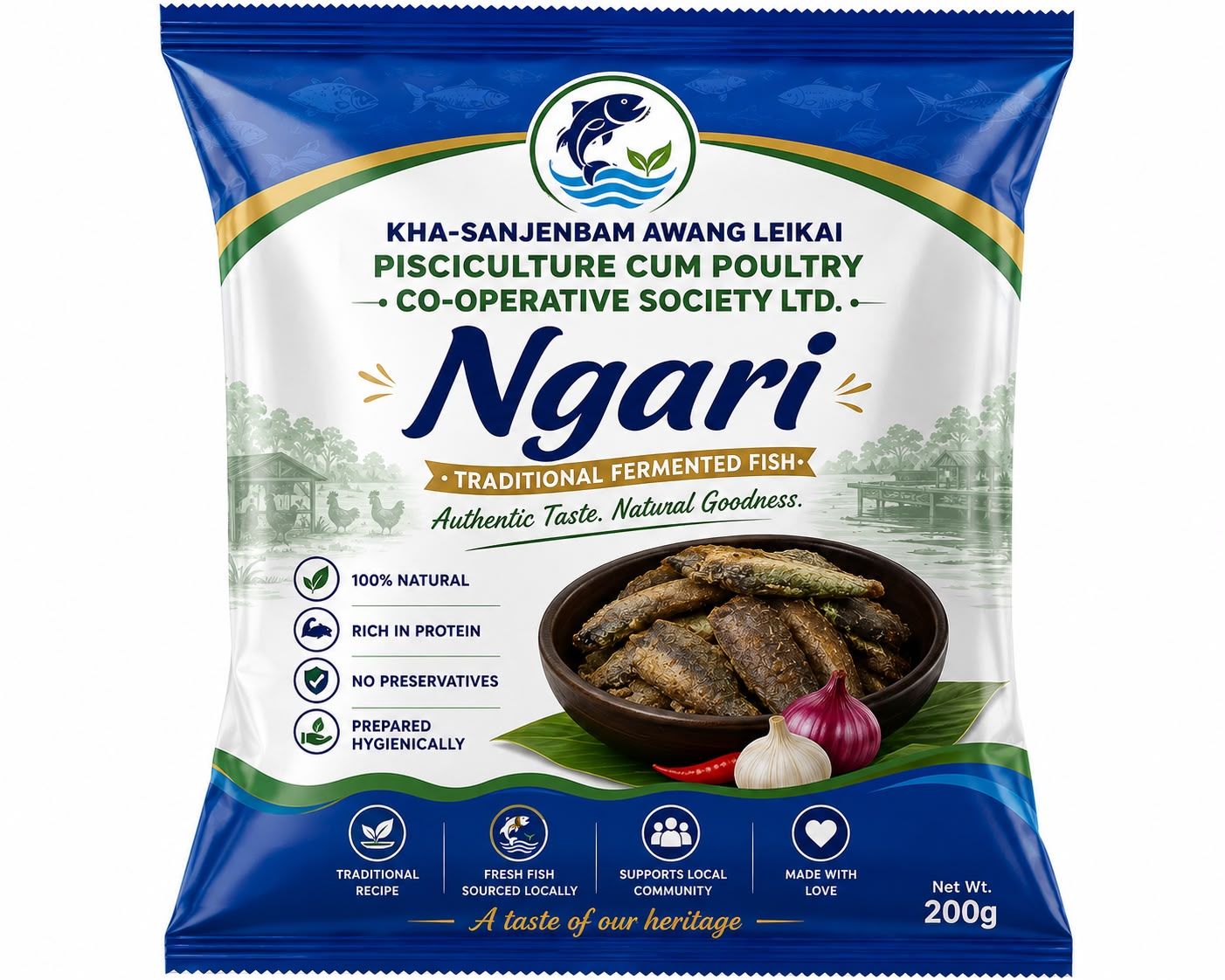 Ngari Traditional Fermented Fish 