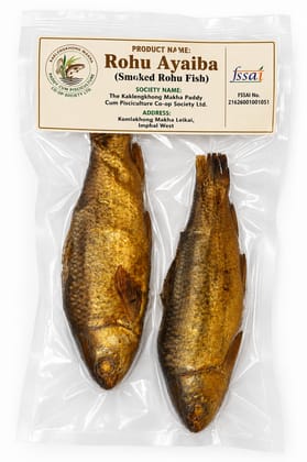 Rohu Ayaiba (Smoked Rohu Fish)