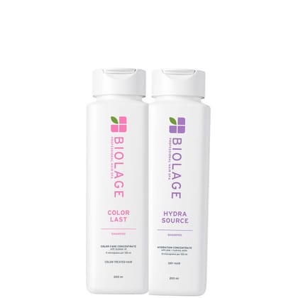 Biolage Colorlast + Hydrasource shampoo Combo (Pack of 2) Biolage Colorlast + Hydrasource shampoo Combo (Pack of 2)