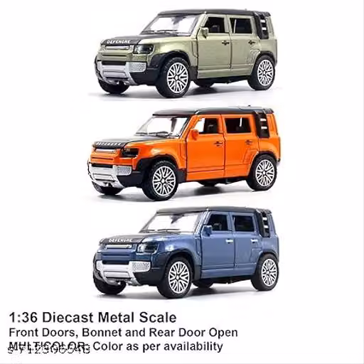 Diecast Metal Toy Car Model with Openable Doors,Bonnet and Boot 