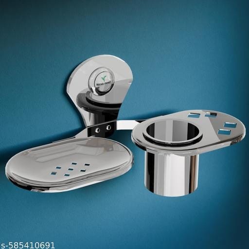 Nexanest Multi-Purpose Soap Dish & Tumbler Holder
